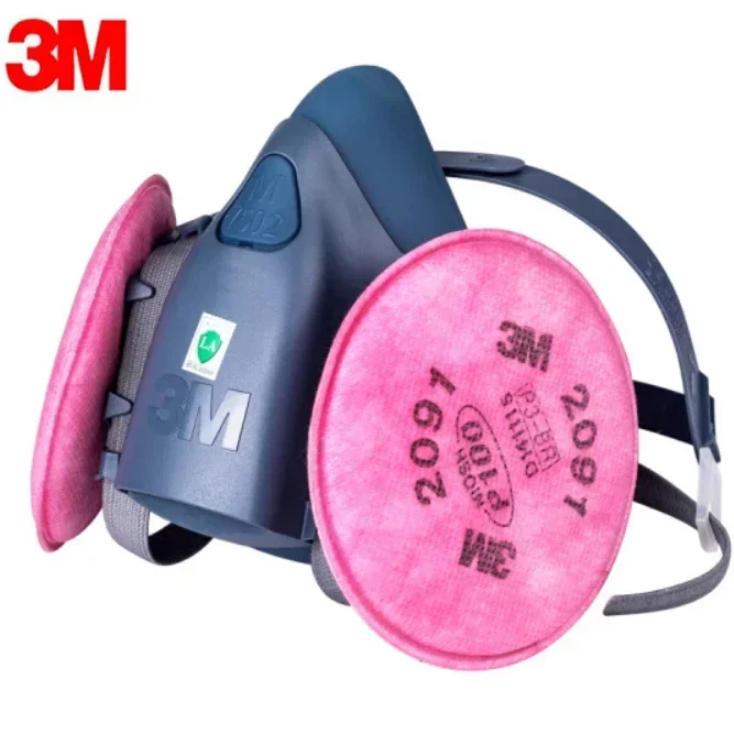 Dust Mask Construction - 3M 7502 호흡기 마스크 보호 마스크