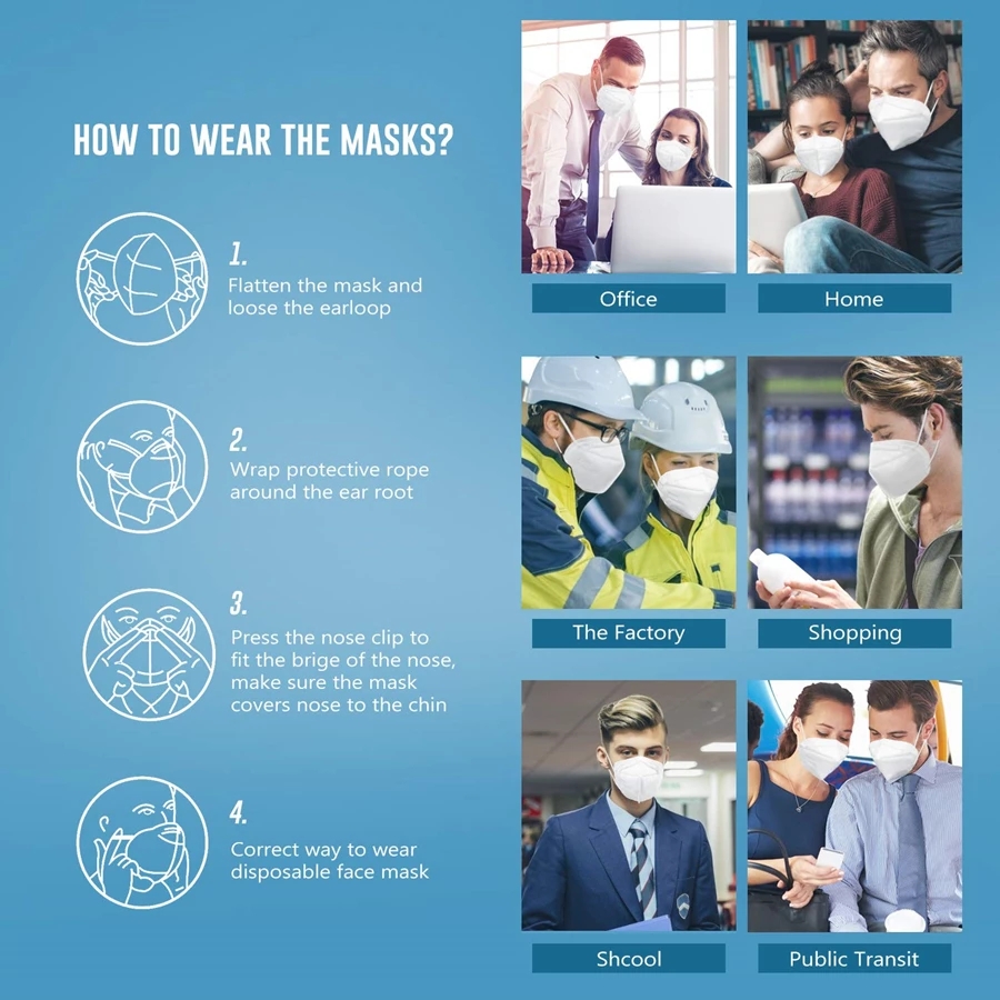 10~200개입, 검은색 FFP2 KN95 마스크, C - Disposable Surgical Mask 리뷰 및 가격