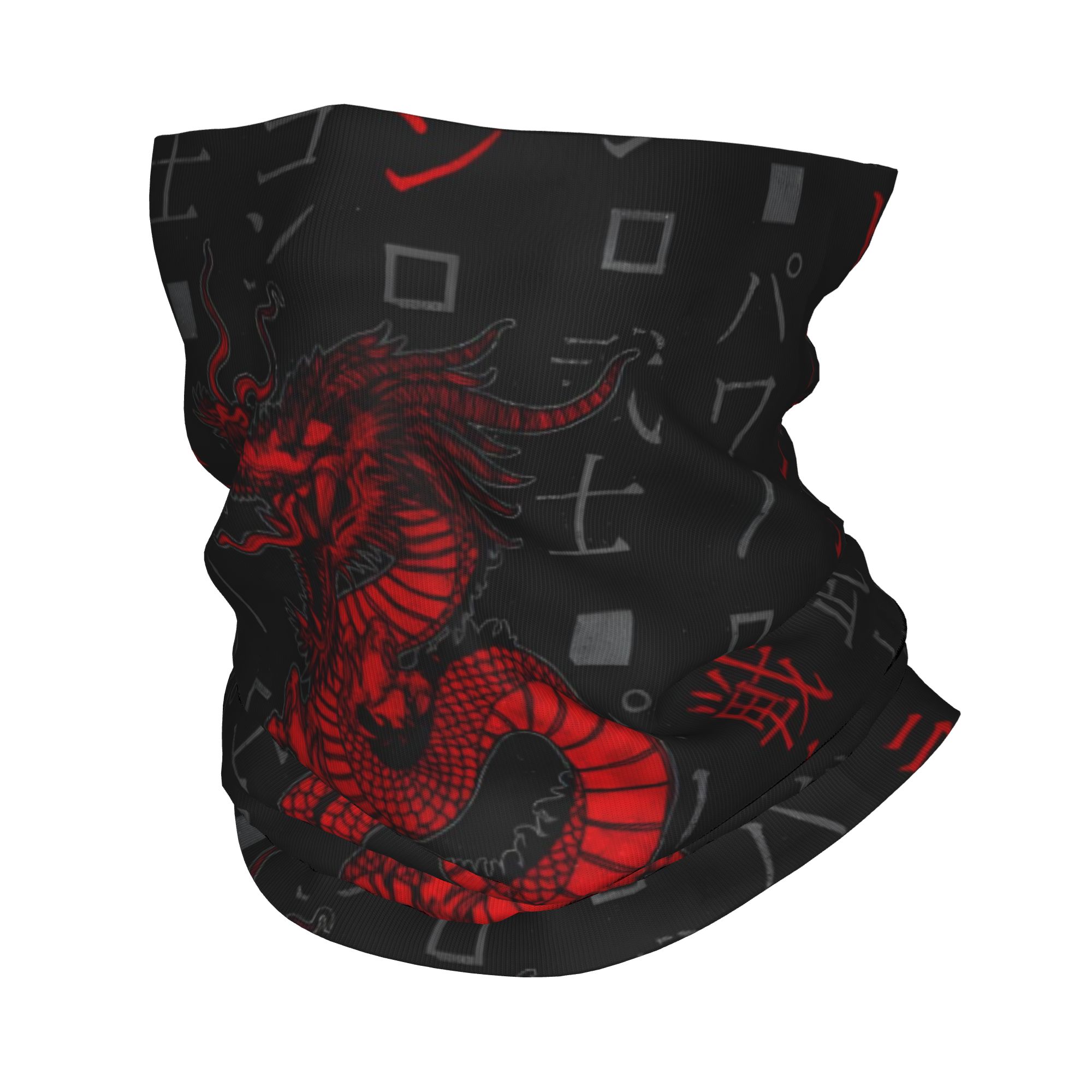 레드 드래곤 동물 반다나 넥 게이터 방풍 페이스 스카프 - Neck Gaiter Face Cover 리뷰 및 가격