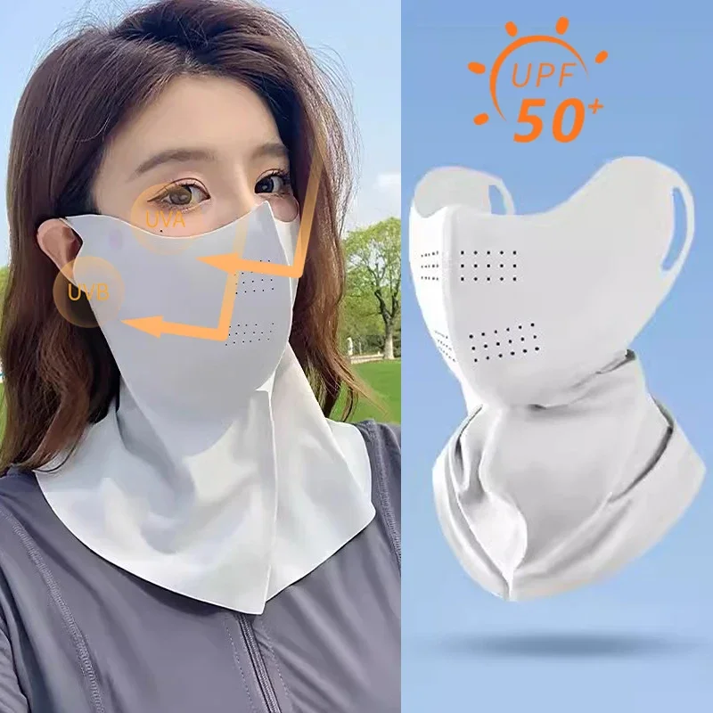 자외선 차단 아이스 실크 페이스 마스크 넥 스카프 야외 - Sports Mask Breathable 리뷰 및 가격