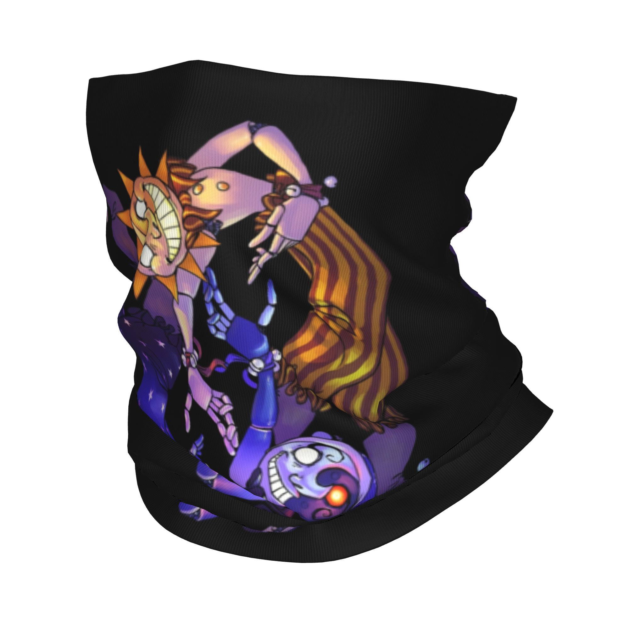 선앤문 FNAF 시큐리티 브리치드 반다나 넥 워머 남녀 - Neck Gaiter Face Cover 리뷰 및 가격