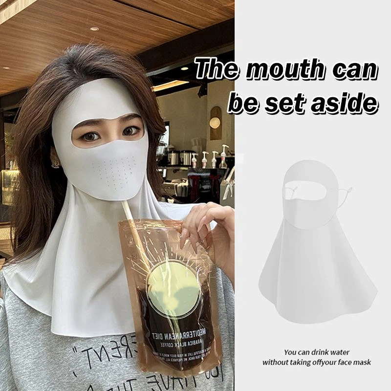 여름 아이스 실크 페이스 지니 풀 페이스 안티 UV 썬 - Sports Mask Breathable 리뷰 및 가격