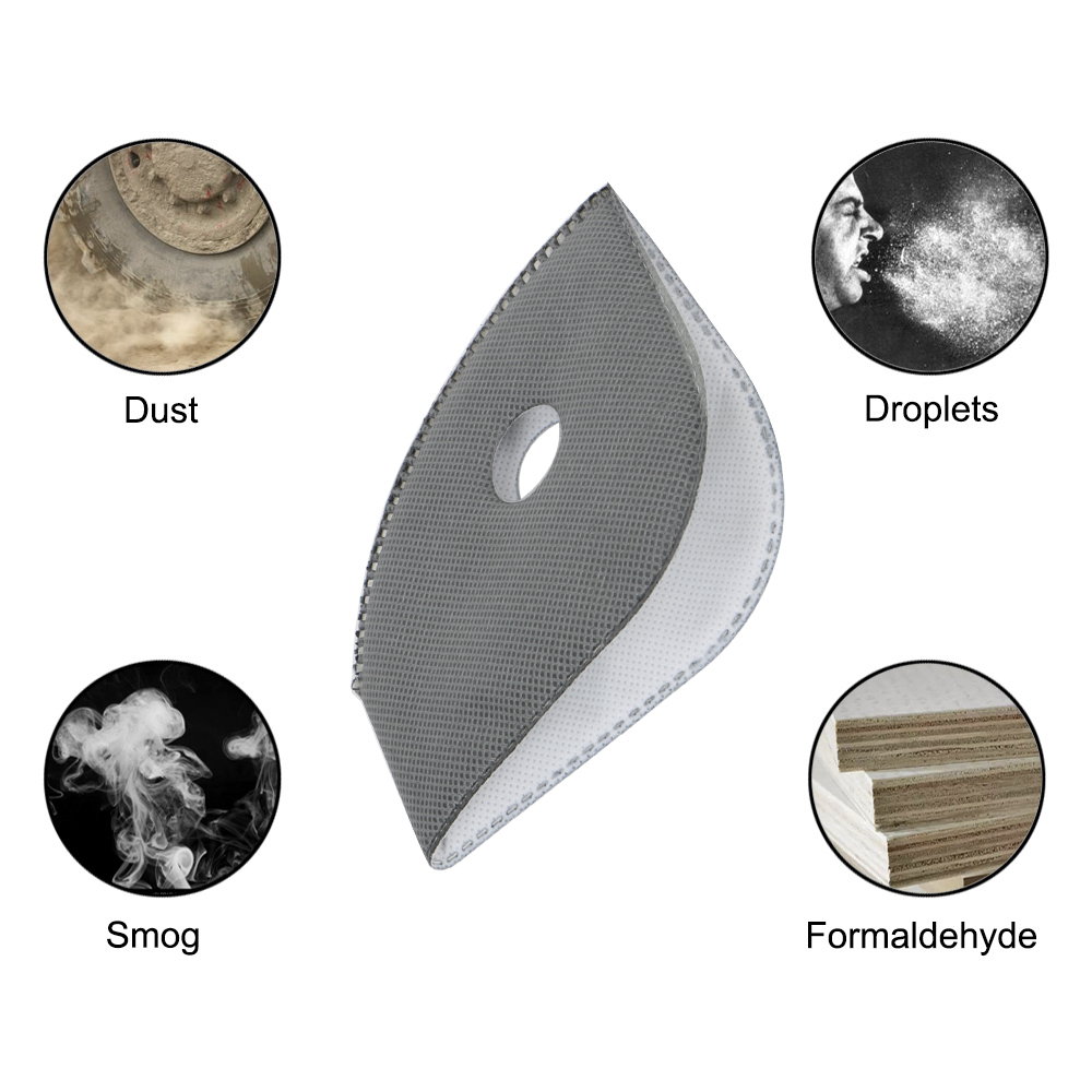 활성탄 방오 마스크 1개, 필터가 있는 호흡 밸브 사이 - Dust Mask Construction 리뷰 및 가격