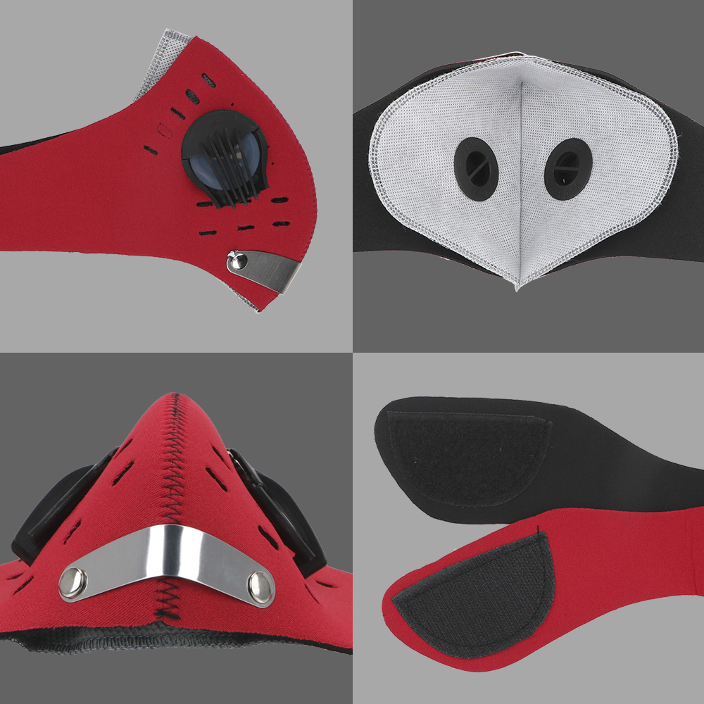 활성탄 방오 마스크 1개, 필터가 있는 호흡 밸브 사이 - Dust Mask Construction 리뷰 및 가격
